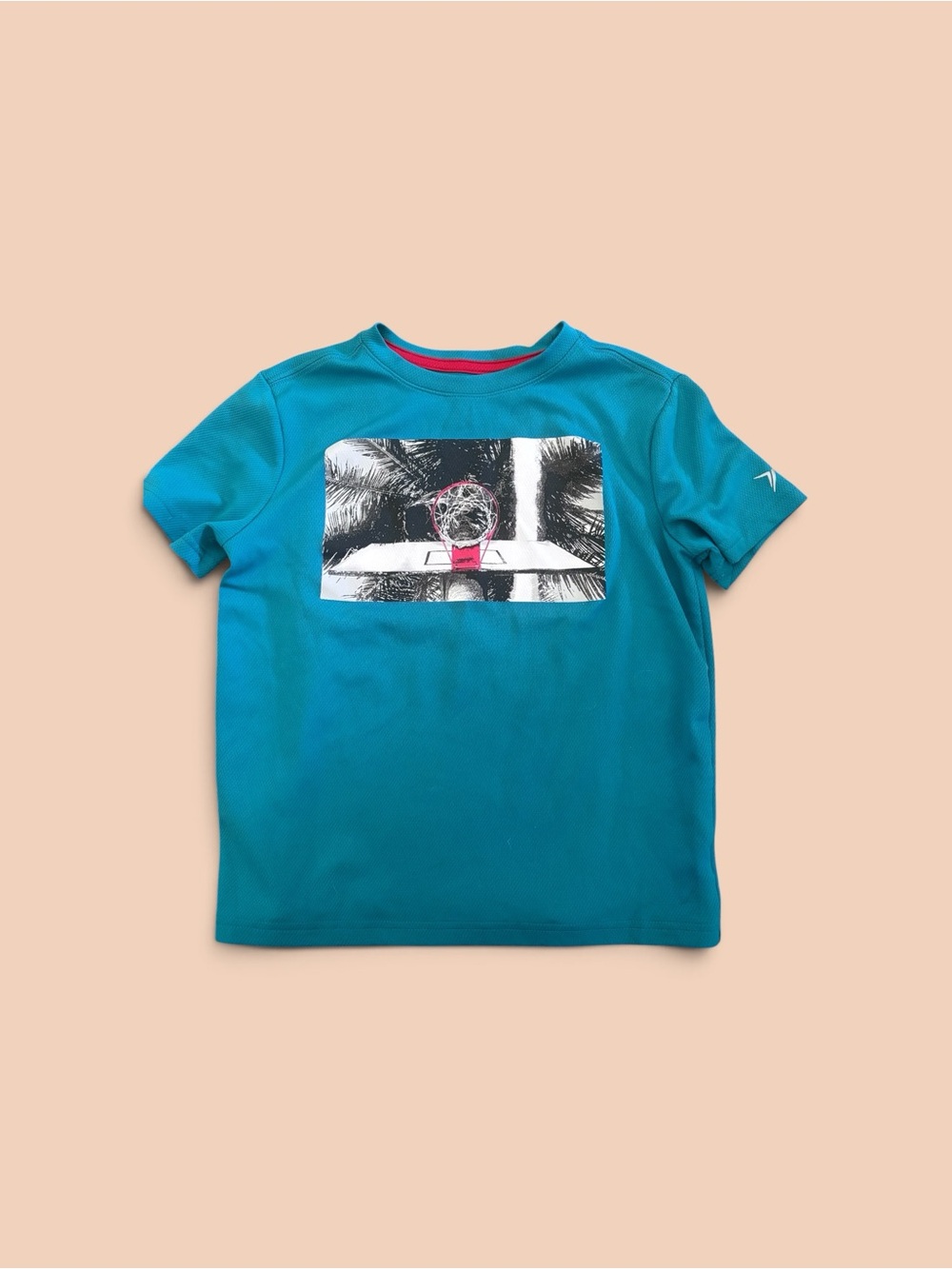 Old Navy Teal Short-Sleeve Graphic Tee